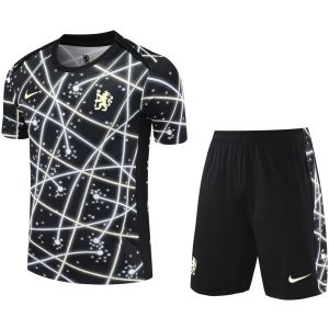 Mens Chelsea Short Training Suit Black 2025/26