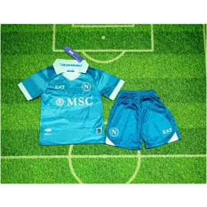 Kids Napoli Special Edition Blue Jersey 2025/26