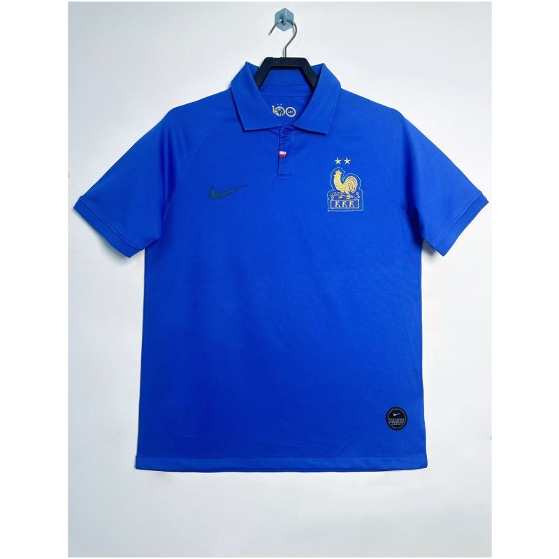 Mens France Retro Centenary Home Jersey 2019