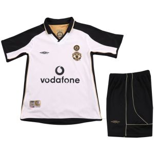 Kids Retro Manchester United Centenary Reversible Jersey 2001/02