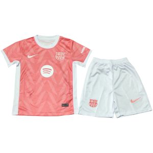 Kids Barcelona Special Edition Pink Jersey 2025/26