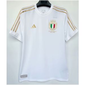 Mens Italy 125th Years Annivesary White Jersey 2025
