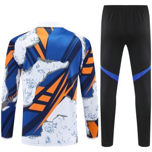 Mens Real Madrid Training Suit Blue 2025/26