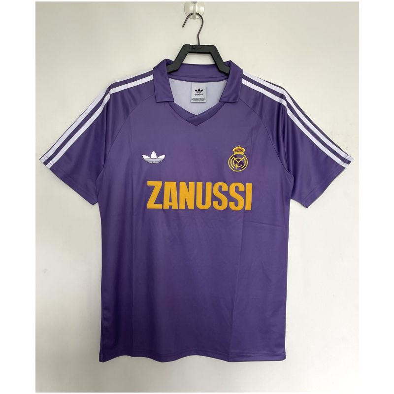 Mens Real Madrid Retro Away Jersey 1984/85