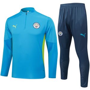 Mens Manchester City Training Suit Blue 2025/26