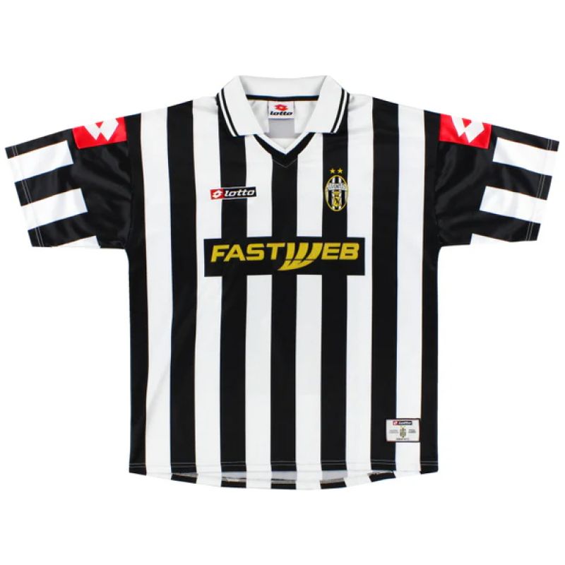 Mens Juventus Retro Home Jersey Mens 2001/02