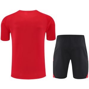 Mens Manchester United Short Training Suit Red 2025/26