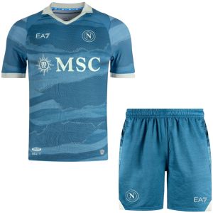 Kids Napoli Special Edition Blue Jersey 2025/26