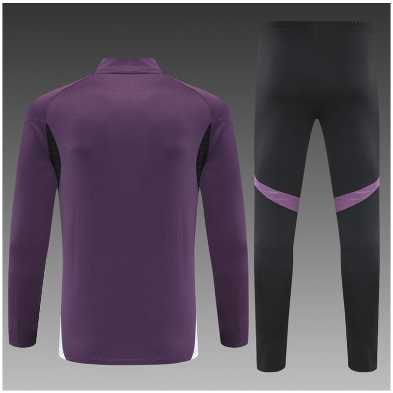 Kids Manchester United Training Suit Purple 2025/26