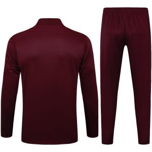 Mens Ajax Training Suit Burgundy 2025/26