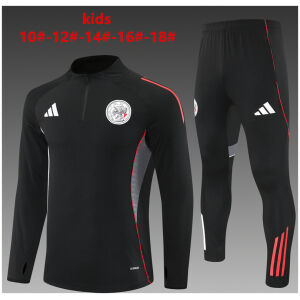 Kids Ajax Training Suit Black 2025/26