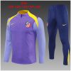 Kids Atletico Madrid Training Suit Purple 2025/26