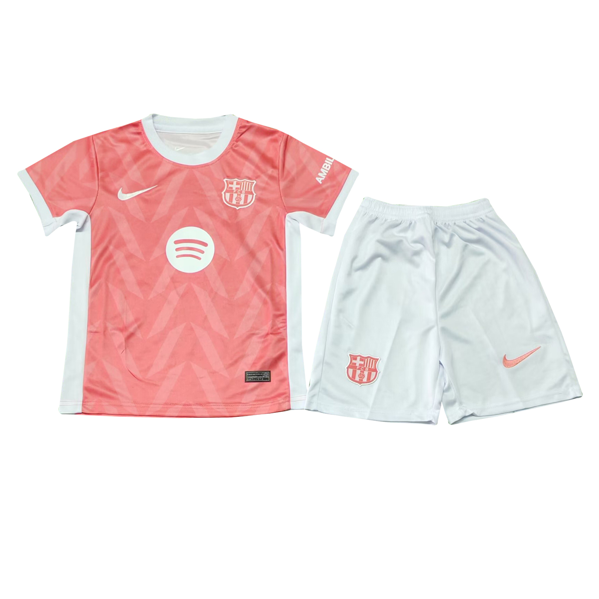 Kids Barcelona Special Edition Pink Jersey 2025/26