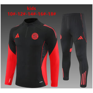 Kids Bayern Munich Training Suit Black 2025/26