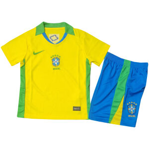 Kids Brazil Home Jersey 2025