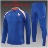 Kids France Training Suit Blue 2025