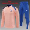 Kids France Training Suit Pink 2025
