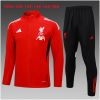 Kids Liverpool Jacket + Pants Training Suit Red II 2025/26