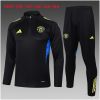 Kids Manchester United Training Suit Black 2025/26