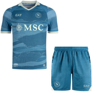 Kids Napoli Special Edition Blue Jersey 2025/26