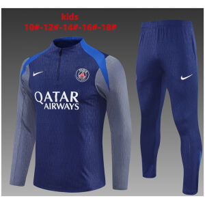 Kids PSG Training Suit Navy 2025/26