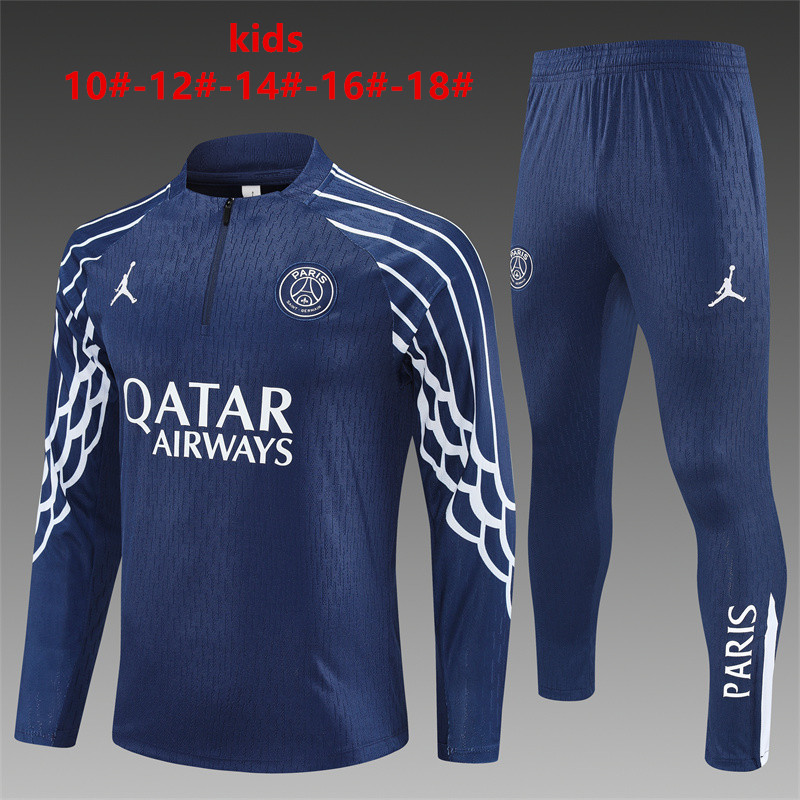 Kids PSG x Jordan Training Suit Champions League Royal 2025/26