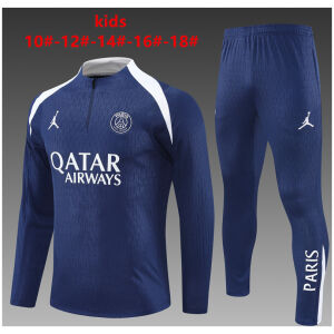 Kids x Jordan PSG Training Suit Navy 2025/26