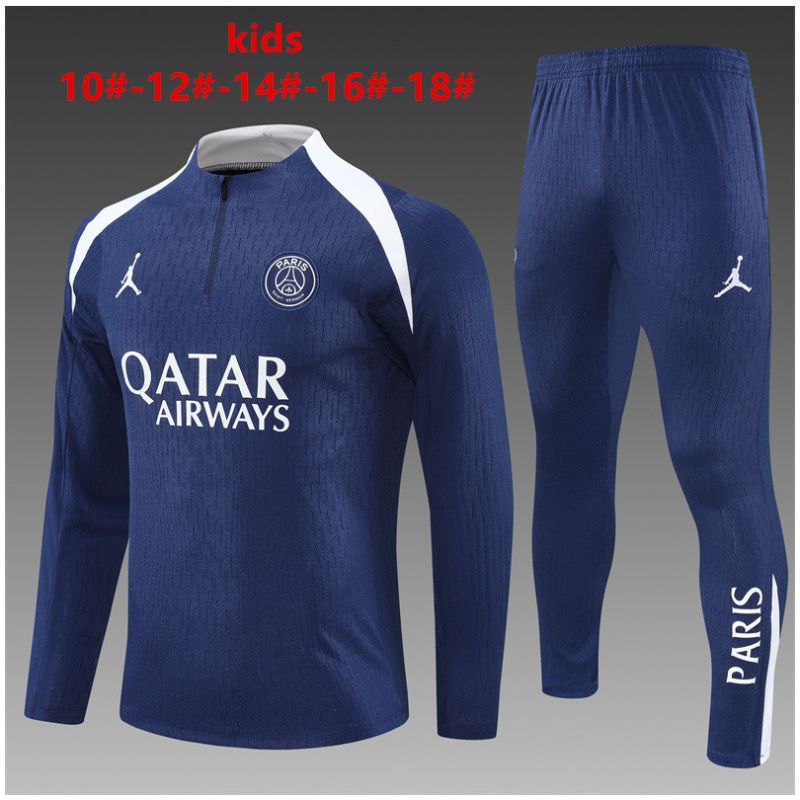 Kids x Jordan PSG Training Suit Navy 2025/26