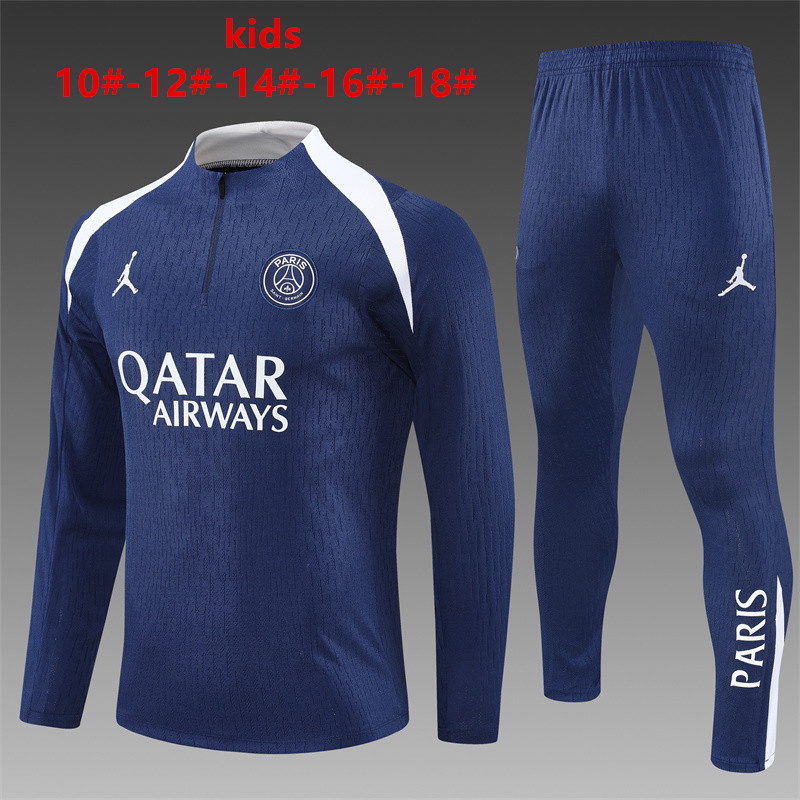 Kids x Jordan PSG Training Suit Navy 2025/26