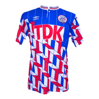 Mens Ajax Retro Away Jersey 1989/90