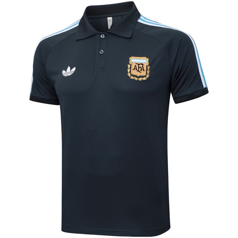 Mens Argentina Polo Shirt Dark Grey 2025