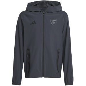 Mens Arsenal  All Weather Windrunner Jacket Black 2025/26
