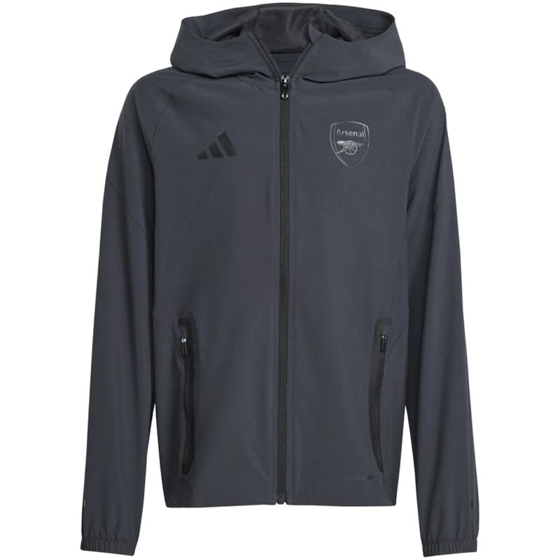 Mens Arsenal  All Weather Windrunner Jacket Black 2025/26