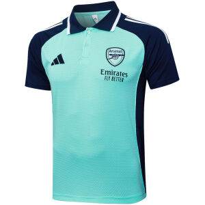 Mens Arsenal Polo Shirt Green 2025/26