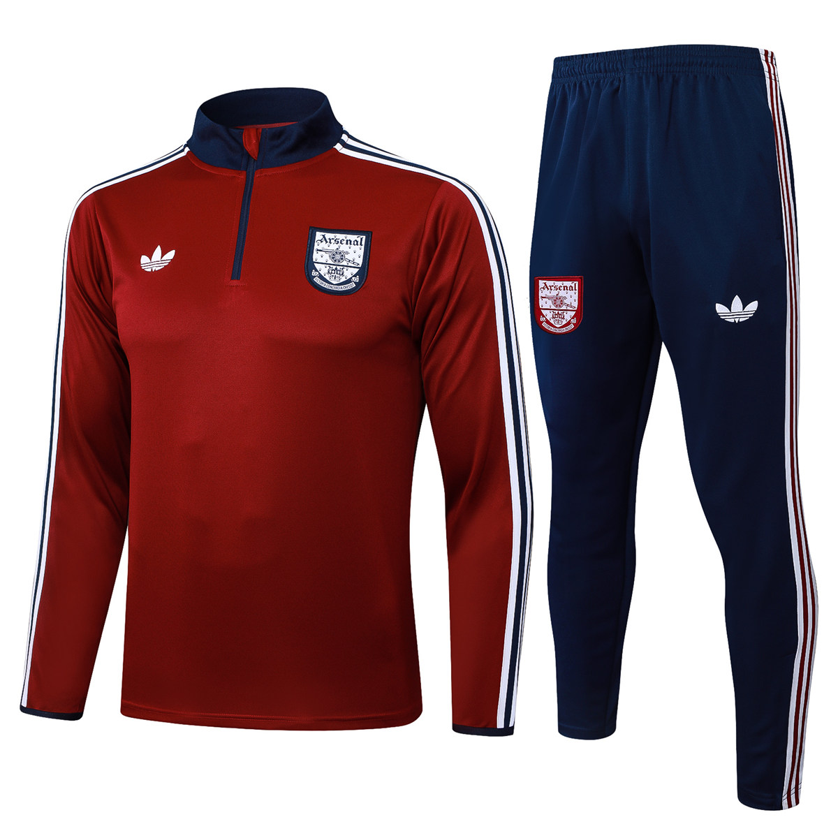 Mens Arsenal Training Suit Red 2025/26