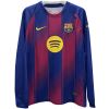 Mens Barcelona Home Jersey Long Sleeve 2025/26