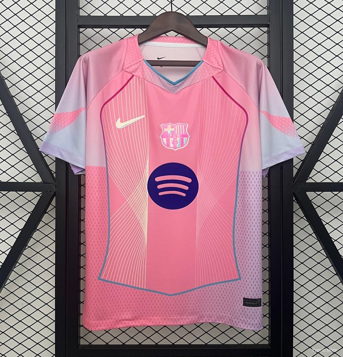Mens Barcelona Pink Sspecial Edition  Jersey 2025/26