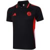 Mens Bayern Munich Polo Shirt Black 2025/26