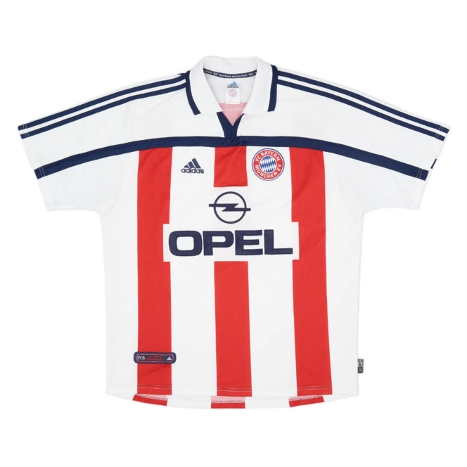 Mens Bayern Munich Retro Away Jersey 2000/02