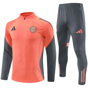 Mens Bayern Munich Training Suit Orange 2025/26