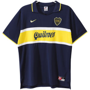Mens Boca Juniors Retro Home Jersey 1996/97