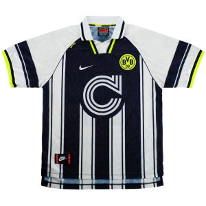 Mens Borussia Dortmund Retro Away Jersey 1995