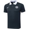 Mens Chelsea Polo Shirt Dark Grey 2024/25