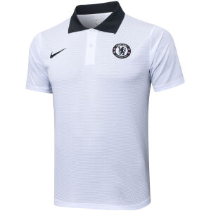 Mens Chelsea Polo Shirt White 2024/25