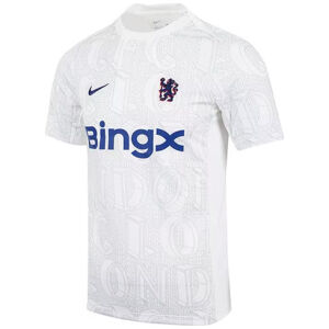 Mens Chelsea Short Training Jersey White 2025/26