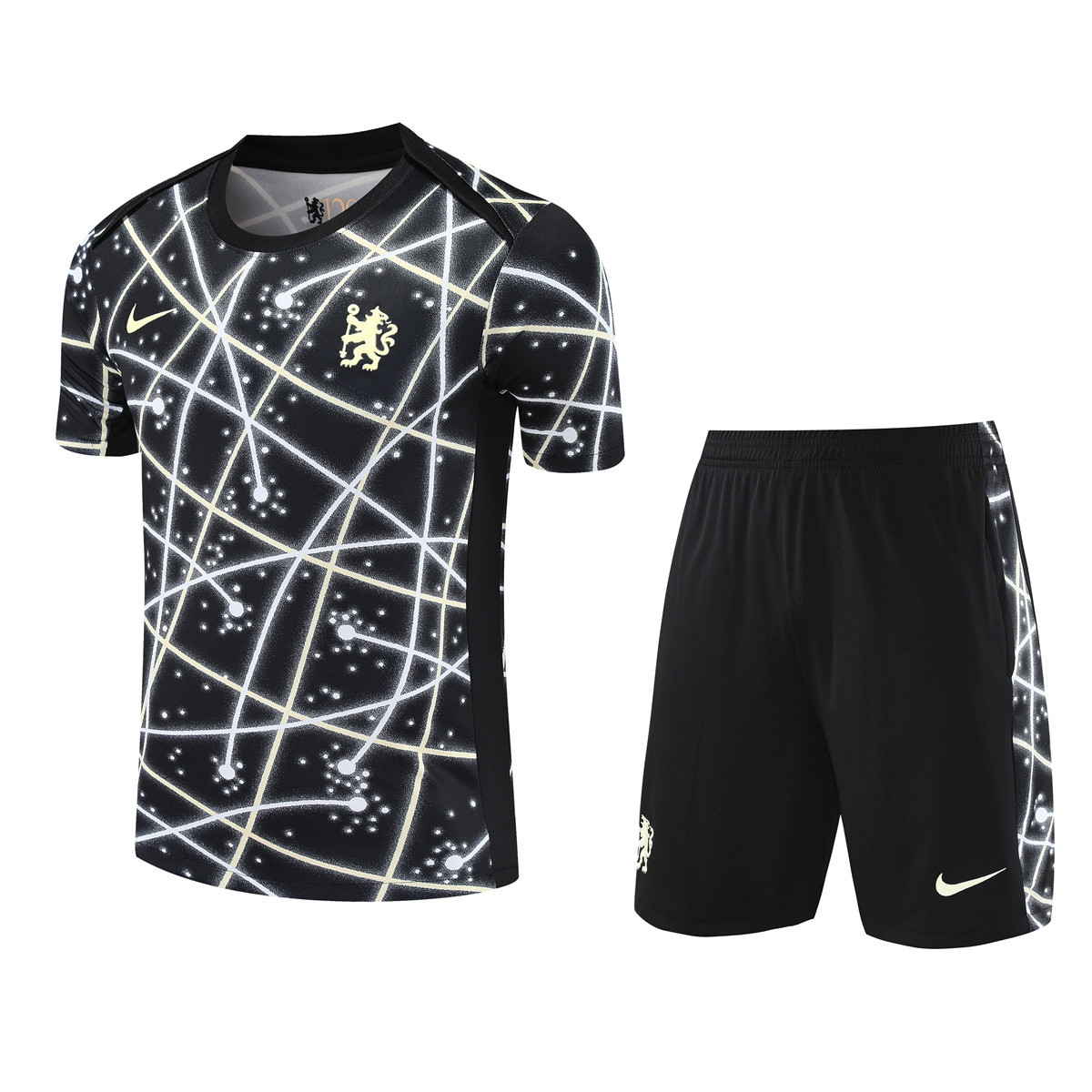 Mens Chelsea Short Training Suit Black 2025/26