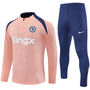 Mens Chelsea Training Suit Pink 2025/26