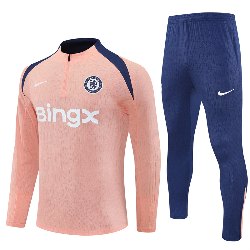 Mens Chelsea Training Suit Pink 2025/26