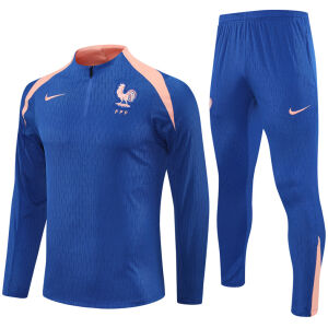 Mens France Training Suit Blue 2025
