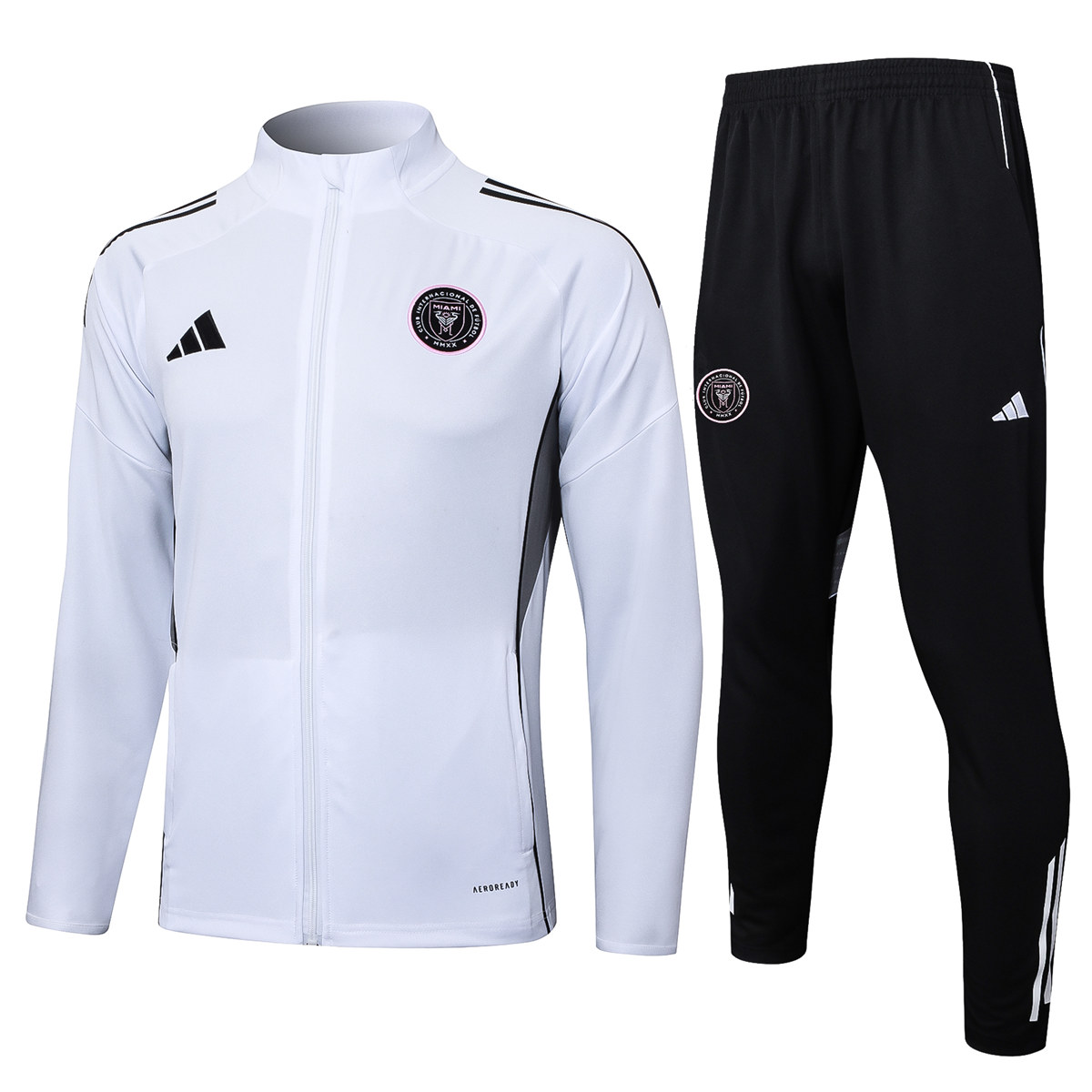 Mens Inter Miami C.F. Jacket + Pants Training Suit White 2025/26